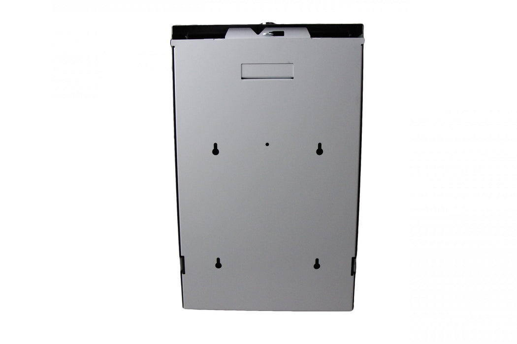 Frost 625 stainless steel hands-free feminine product disposal unit for commercial restrooms, touchless