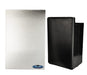 Frost 633 stainless steel recessed feminine product disposal unit for commercial restrooms, seamless design