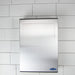 Frost 641 stainless steel surface-mounted feminine product disposal unit for commercial restrooms, hygienic