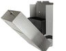 Frost 641 stainless steel surface-mounted feminine product disposal unit for commercial restrooms, hygienic