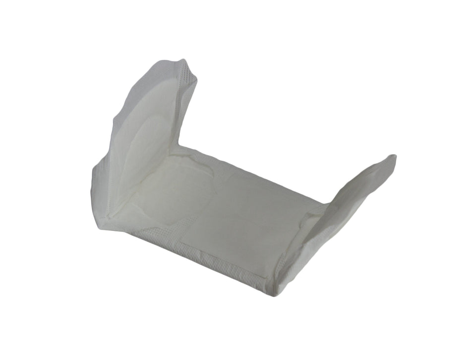 Feminine hygiene regular protection pads with wings case