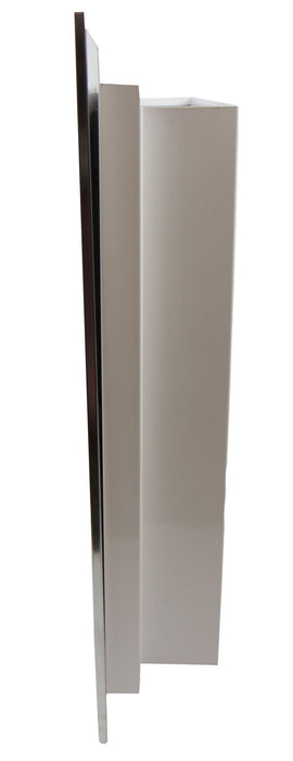 Installed Frost 802-W Canadian made cabinet in institutional bathroom setting