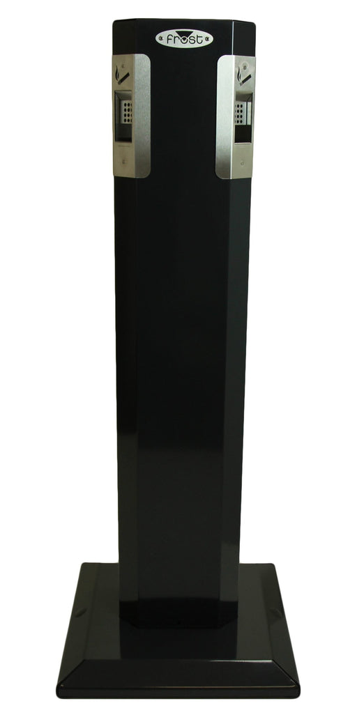 Close-up of Frost 920 keyed tumbler lock and concealed mounting details