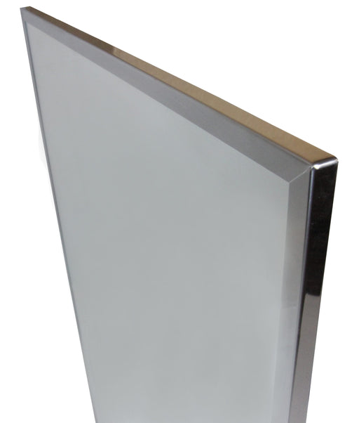 Close-up of Frost 941 vandal resistant concealed mounting and float glass detail