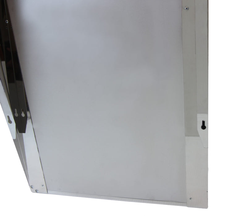 Installed Frost 941FT Canadian made barrier free mirror in commercial washroom