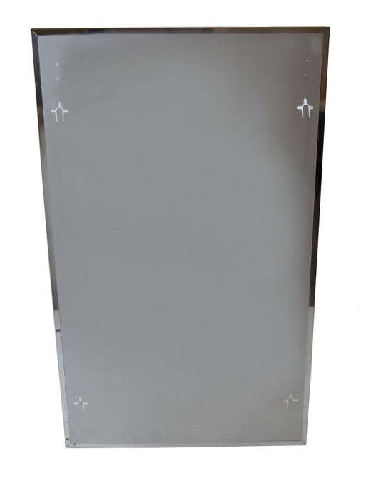 Installed Frost 941-TG Canadian made mirror in commercial bathroom setting