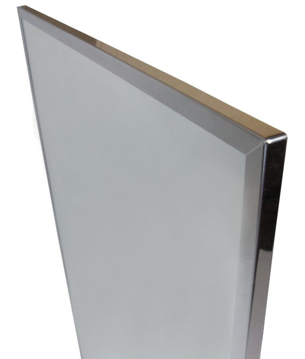 Close-up of Frost 941-TG vandal resistant concealed mounting and tempered glass detail