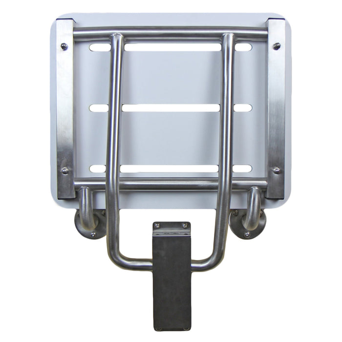 Close-up of heavy-duty 304 stainless steel frame and full 360° welds on Frost 972