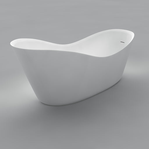 Justina Freestanding Bathtub – Lifestyle Scene