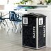 Mosaic 121 L waste bin placed in modern office lobby