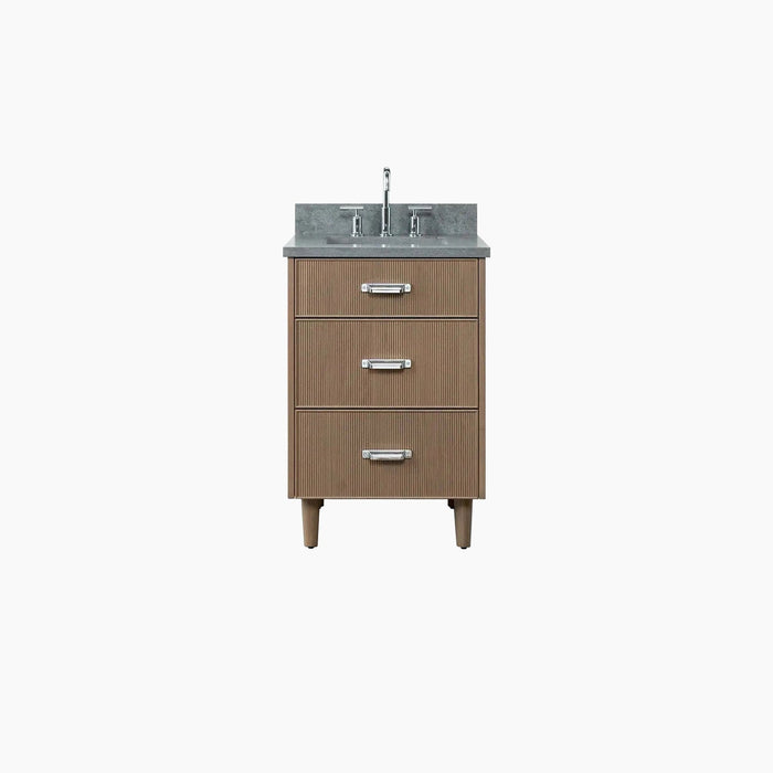 Malibu 24" Bathroom Vanity – Almond Coast Finish – Main Image