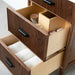 Malibu 24" Vanity – American Black Walnut – Drawer Close-Up (MALIBU_4.jpg)