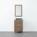 Malibu 24" Vanity – Almond Coast – Front View (58882418)