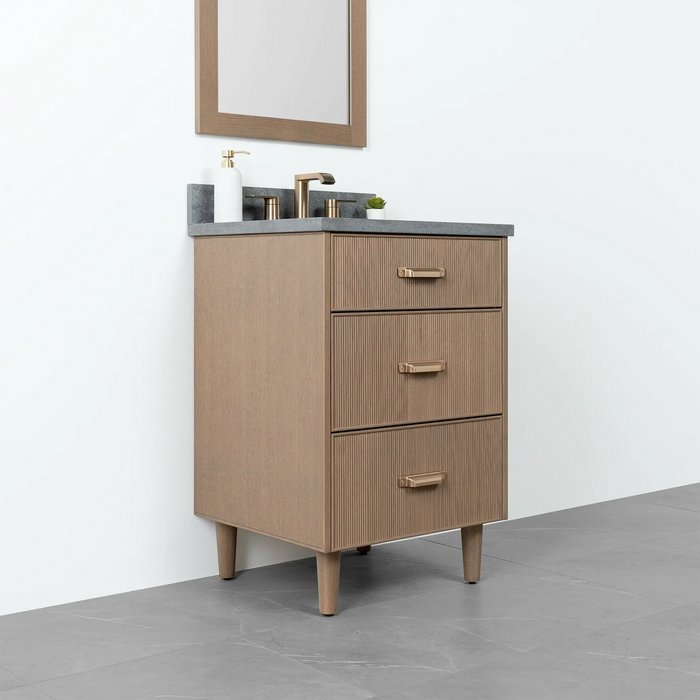 Malibu 24" Vanity – Almond Coast – Left Angle (58882579)