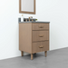 Malibu 24" Vanity – Almond Coast – Left Angle (58882579)