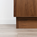 Malibu 24" Vanity – Black Walnut Toe Kick – Left Side (Toe-Kick-2)