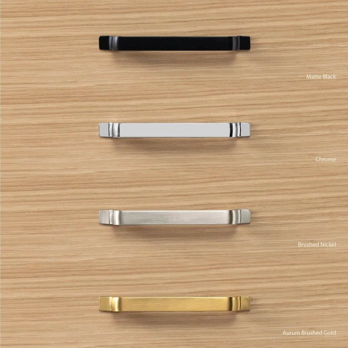 Handle Hardware – Previous Style Displayed on Natural White Oak Drawer Front