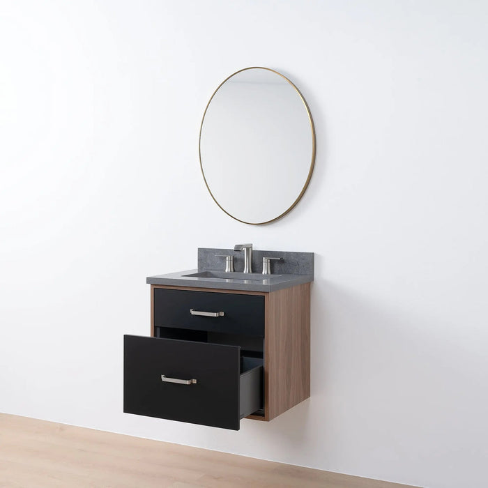 Sidney Vanity – Gloss White – Drawer Box Finish Close-Up (SI02D9)