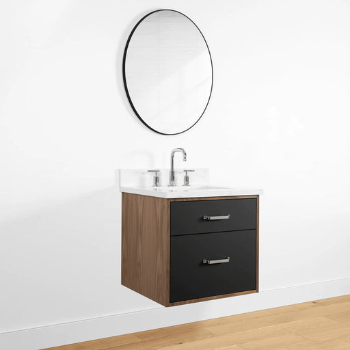 Sidney Vanity – Gloss White – Drawer Close-Up (SI165A)