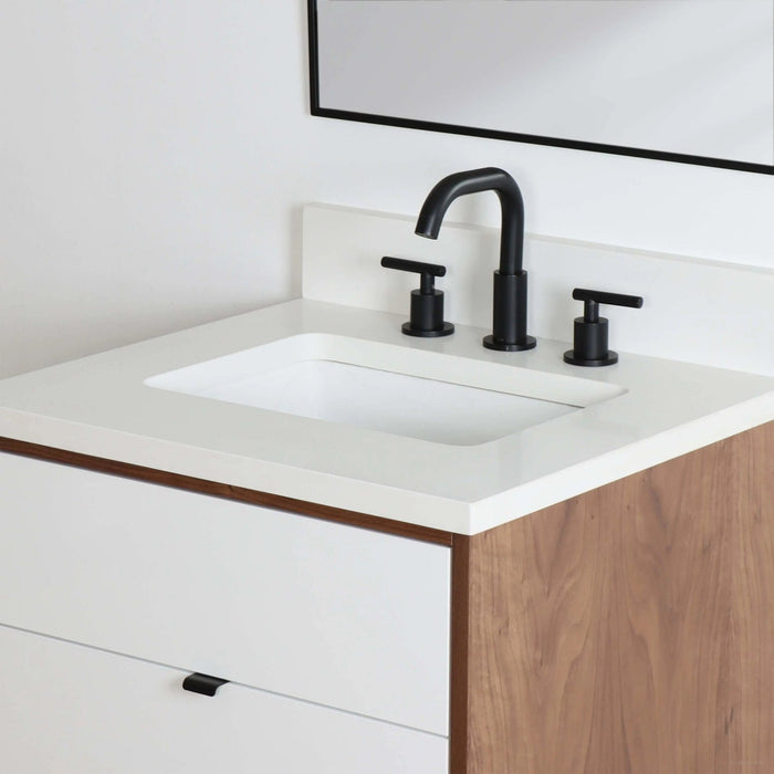 Sidney 24" Vanity – Gloss White – Hardware Close-Up (SI6BC0)