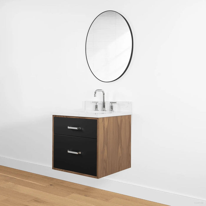 Sidney Vanity – Gloss White – Drawer Joint Detail (SI8CB0)