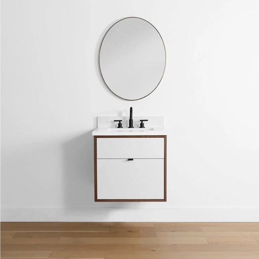 Sidney Vanity – Gloss White – Dovetail Drawer Joinery (SI8CC4)