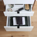 Sidney 24" Vanity – Gloss White – Drawer Close-Up (SID212)