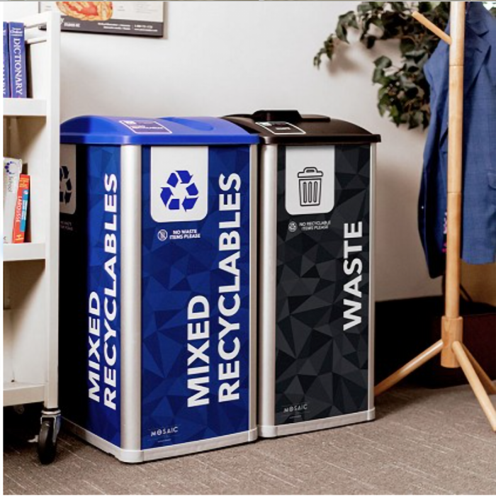 Two Mosaic units locked together with included connector kit