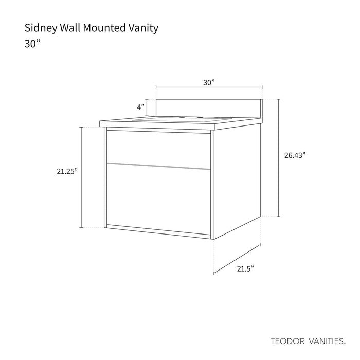 Sidf2C 1 - High-End Bathroom Vanity - Facility Supply Pro Canada