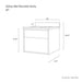 Sidf2C 1 - High-End Bathroom Vanity - Facility Supply Pro Canada