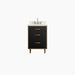 Sidney 24" Bathroom Vanity – Matte Black Finish – Main Product Image