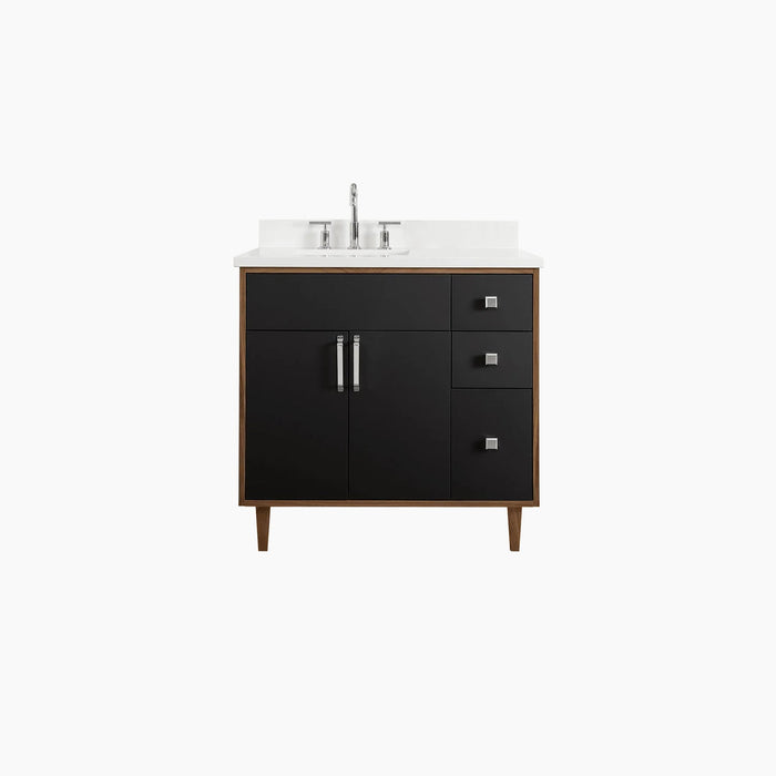 SIDNEY 36  MATTE BLACK BATHROOM VANITY  LEFT SINK?v=1750801022 - Premium Bathroom Vanity for Canadian Homes and Businesses - Facility Supply Pro