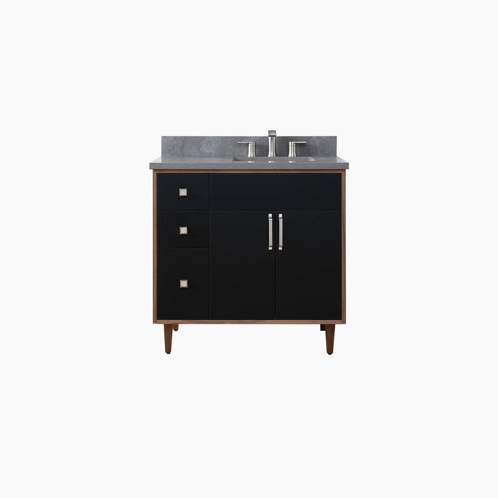 SIDNEY 36  MATTE BLACK BATHROOM VANITY  RIGHT SINK?v=1750801288 - Premium Bathroom Vanity for Canadian Homes and Businesses - Facility Supply Pro