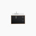 SIDNEY 36  WALL MOUNT MATTE BLACK BATHROOM VANITY  LEFT SINK?v=1750801531 - Premium Bathroom Vanity for Canadian Homes and Businesses - Facility Supply Pro