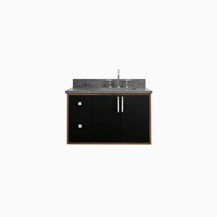 SIDNEY 36  WALL MOUNT MATTE BLACK BATHROOM VANITY  RIGHT SINK?v=1750801636 - Premium Bathroom Vanity for Canadian Homes and Businesses - Facility Supply Pro