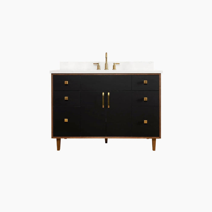 SIDNEY 48  MATTE BLACK BATHROOM VANITY?v=1751328242 - Premium Bathroom Vanity for Canadian Homes and Businesses - Facility Supply Pro