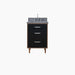 Sidney Slim 24" Bathroom Vanity – Matte Black Finish – Main Product Image