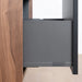 Sidney Vanity – Gloss White – Angled View – Staged Bathroom (SIDNEY_2)