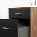 Sidney Vanity – Gloss White – Angled Vanity Staged Image (SIDNEY_2)