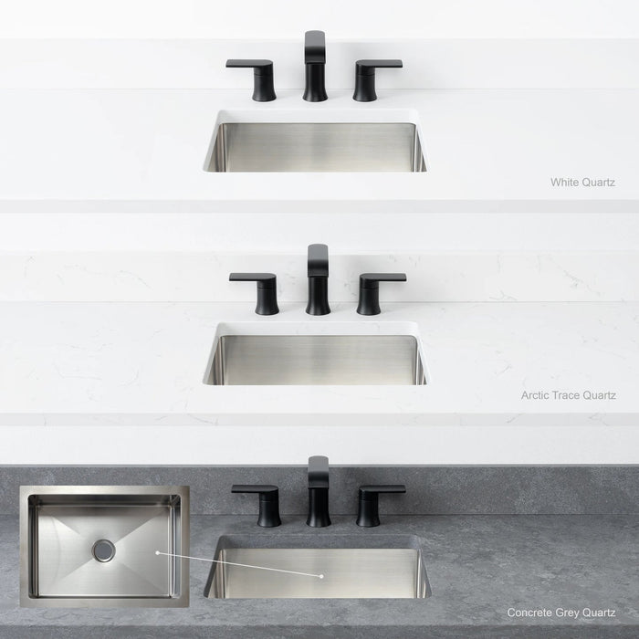 Stainless Steel Sink – Top View with Overflow (STAINL_1)
