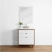 Sidney 30  Teodor  Modern Gloss White Vanity Teodor Bathroom Vanity 58542146 - High-End Bathroom Vanity - Facility Supply Pro Canada