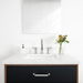 Sidney 30  Teodor  Modern Matte Black Vanity Teodor Bathroom Vanity 58575422 - High-End Bathroom Vanity - Facility Supply Pro Canada