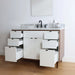 Sidney 48  Teodor  Modern Gloss White Vanity Teodor Bathroom Vanity 58498813?v=1751328192 - Premium Bathroom Vanity for Canadian Homes and Businesses - Facility Supply Pro