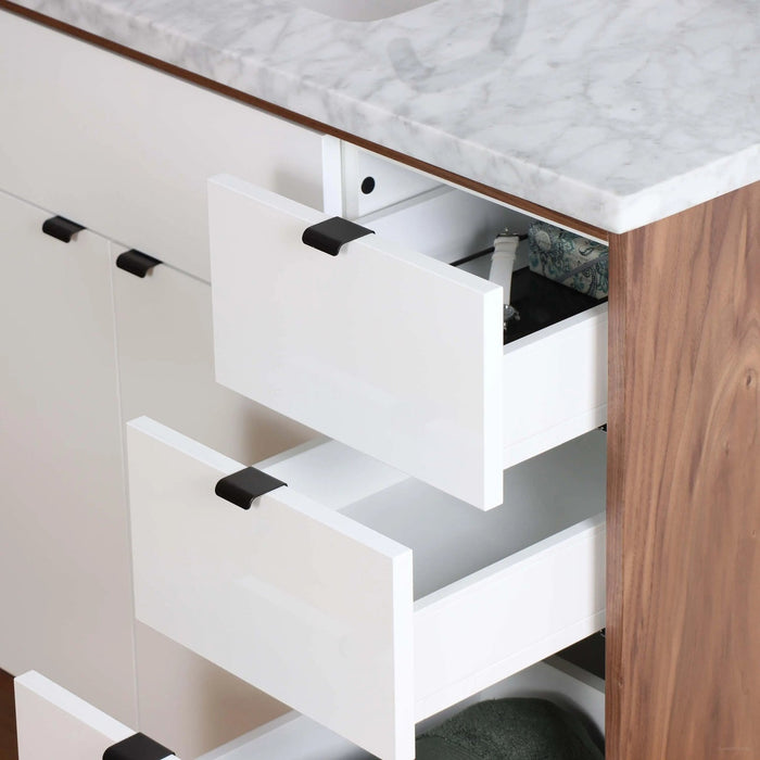 Sidney 48  Teodor  Modern Gloss White Vanity Teodor Bathroom Vanity 58499085?v=1751328192 - Premium Bathroom Vanity for Canadian Homes and Businesses - Facility Supply Pro