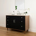 Sidney 48  Teodor  Modern Matte Black Vanity Teodor Bathroom Vanity 58564391?v=1751328242 - Premium Bathroom Vanity for Canadian Homes and Businesses - Facility Supply Pro
