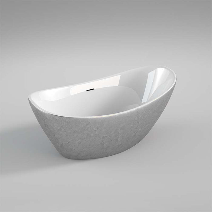 Acritec 44347 Gold Freestanding Bathtub – Angled Shot