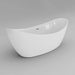 Acritec 44347 Silver Freestanding Bathtub – Front View