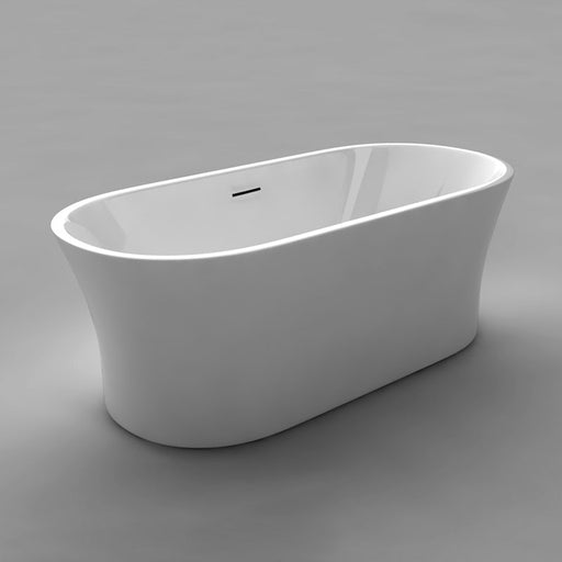 Acritec 44471 Black Freestanding Bathtub – Alternate View