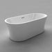 Acritec 44471 Black Freestanding Bathtub – Alternate View