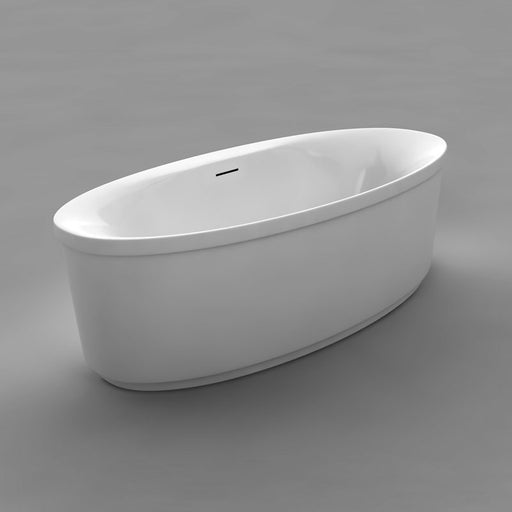 Clarice Freestanding Bathtub – Top View